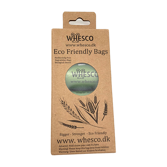 whesco eco friendly bags poop bags miljøvenlige hundeposer nedbrydelig pose